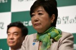 小池ゆり子・希望の党代表が民進党を吸収合併したかった理由は、150億円の持参金と地方組織だ。＝9月27日、都内　撮影＝